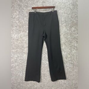 Soft Surroundings Women’s Pants Size 14T Tall Black Flat Front Business Career
